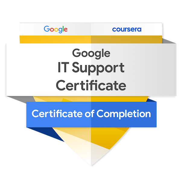 Google IT Support certification